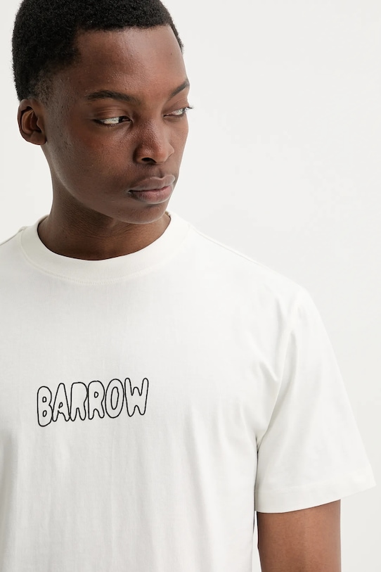 Βαμβακερό μπλουζάκι Barrow S5BWUATH053