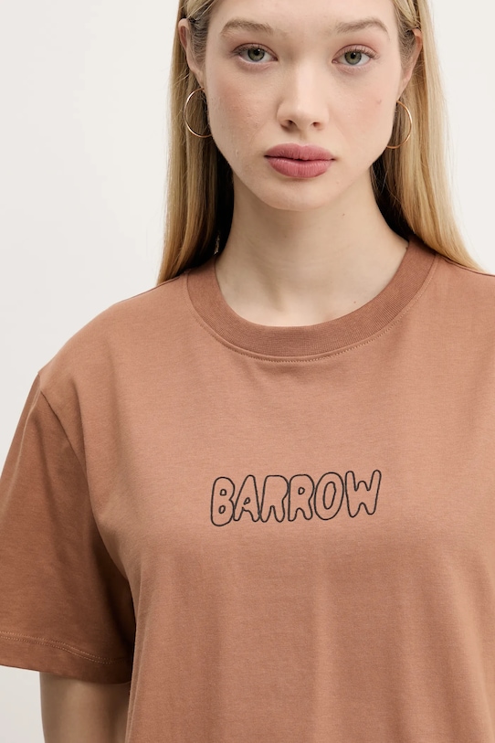 Хлопковая футболка Barrow S5BWUATH053