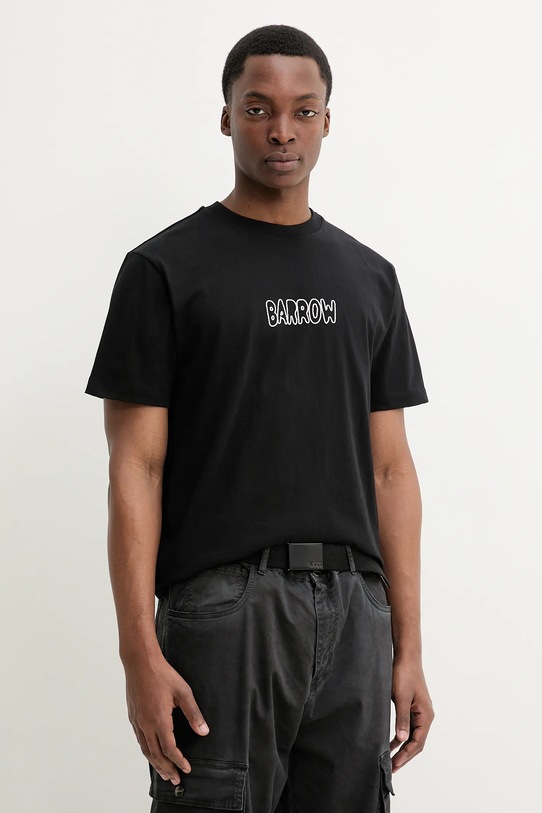 Хлопковая футболка Barrow S5BWUATH053