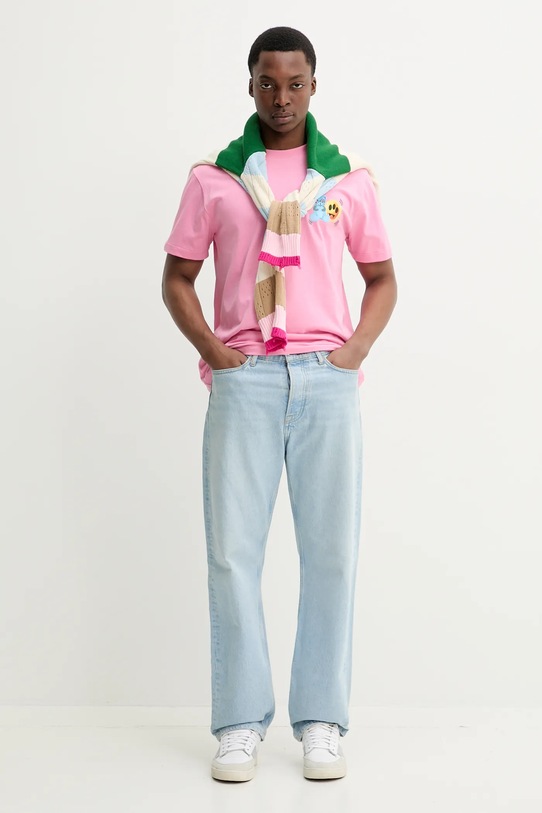 Bavlnené tričko Barrow ružová S5BWUATH058