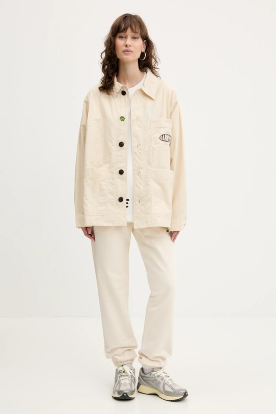 Бавовняна футболка Barrow S5BWUATH060 білий