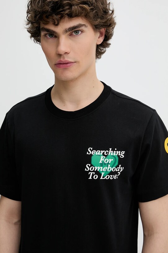 Bombažna kratka majica Barrow S5BWUATH060