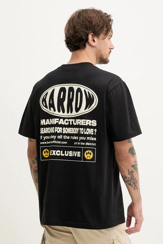 Barrow t-shirt bawełniany S5BWUATH066