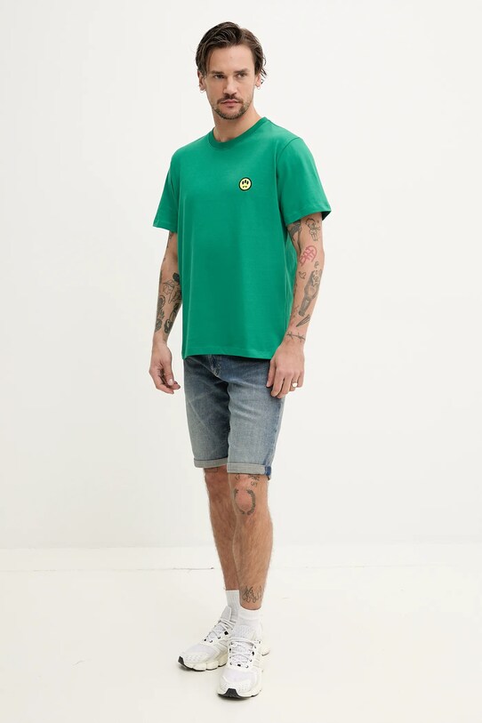 Barrow tricou din bumbac verde S5BWUATH087
