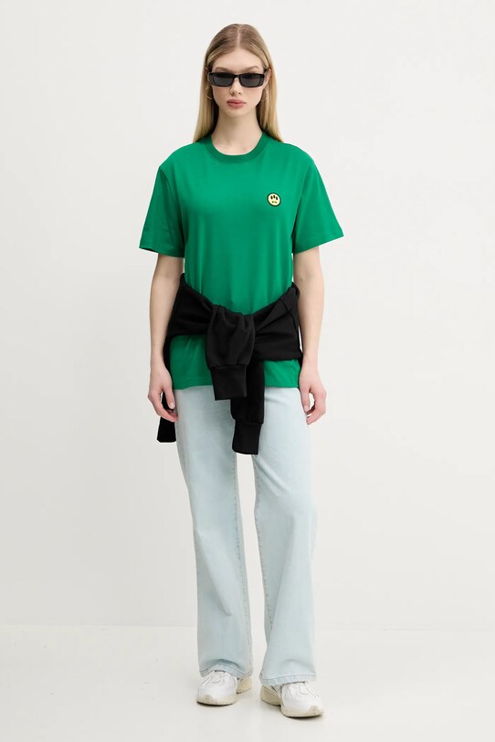 Barrow tricou din bumbac S5BWUATH087 verde
