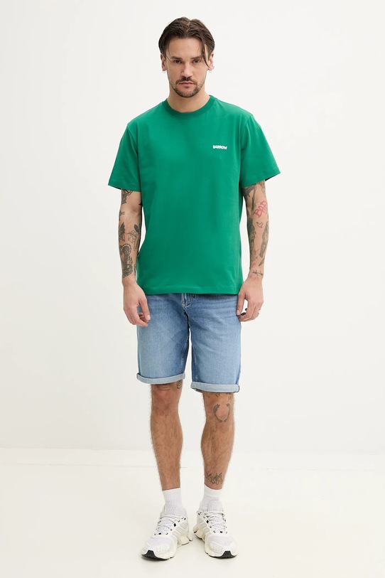 Bavlněné tričko Barrow tyrkysová S5BWUATH150