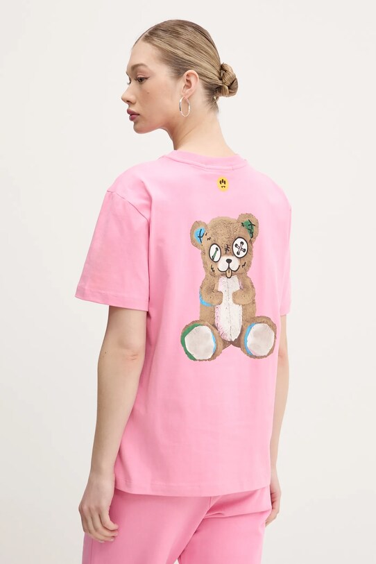 Barrow tricou din bumbac S5BWUATH150 roz