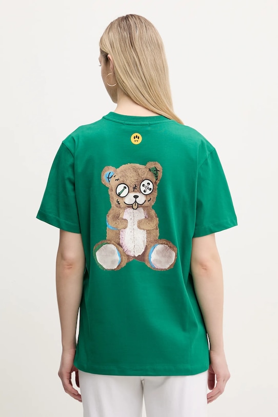 Îmbrăcăminte Barrow tricou din bumbac S5BWUATH150 verde