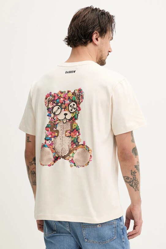 Barrow t-shirt bawełniany S5BWUATH152