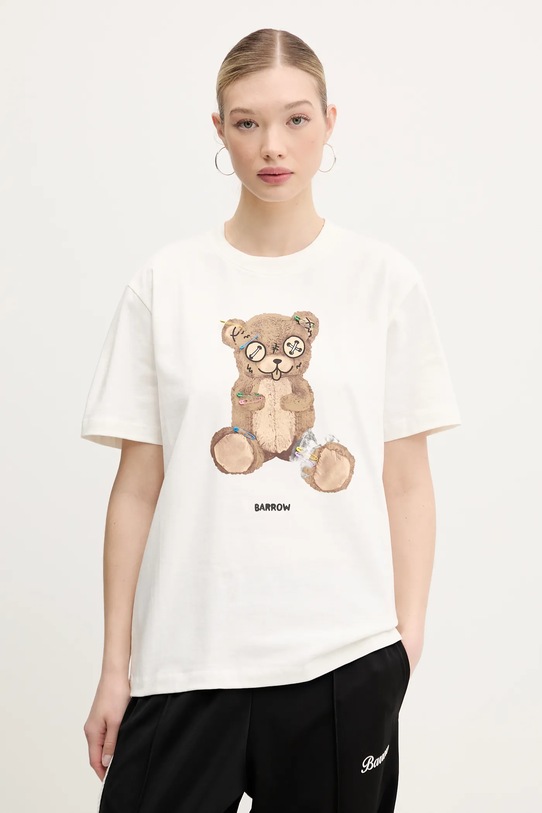 Хлопковая футболка Barrow S5BWUATH154