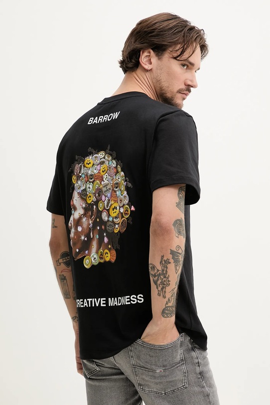 Хлопковая футболка Barrow S5BWUATH157