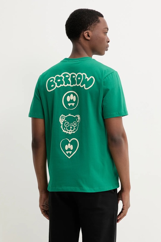 Βαμβακερό μπλουζάκι Barrow S5BWUATH159