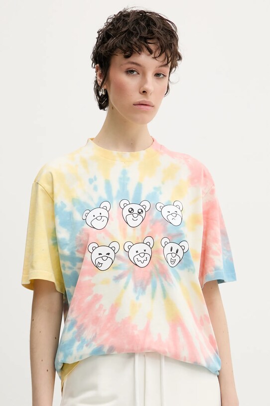 Odzież Inbetweeners t-shirt bawełniany S5TWUATH011 multicolor