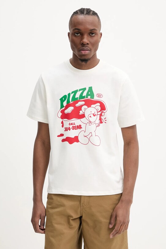 Inbetweeners tricou din bumbac bej S5TWUATH041