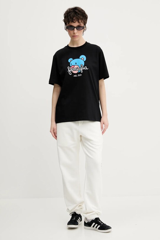 Inbetweeners t-shirt bawełniany czarny S5TWUATH043