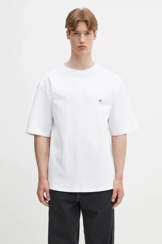 Fiorucci cotton t-shirt Angel Patch Relaxed Fit cotton white U02SPTSH101CJ01WH01