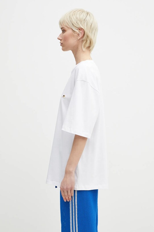 Fiorucci t-shirt bawełniany Angel Patch Relaxed Fit biały U02SPTSH101CJ01WH01