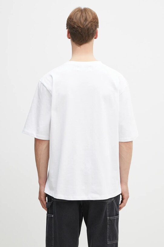 Fiorucci t-shirt bawełniany Angel Patch Relaxed Fit U02SPTSH101CJ01WH01 biały