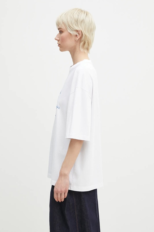 Fiorucci t-shirt bawełniany Cupid Print Relaxed Fit biały U02SPTSH101CJ01WH08