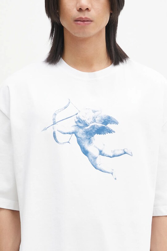 Бавовняна футболка Fiorucci Cupid Print Relaxed Fit U02SPTSH101CJ01WH08