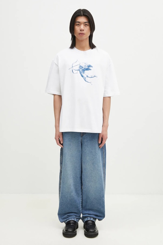 Fiorucci t-shirt bawełniany Cupid Print Relaxed Fit U02SPTSH101CJ01WH08