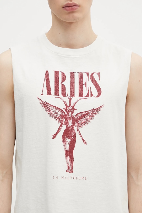 Aries t-shirt bawełniany Faded Nirvana Muscle Vest AR4002703