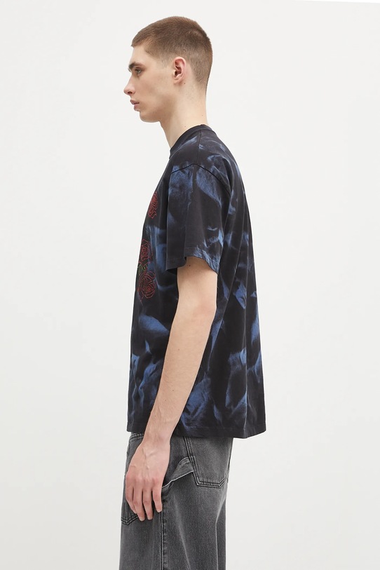 Ρούχα Βαμβακερό μπλουζάκι Aries Sprayed Trash Cherries SS Tee AR6001503 μπλε