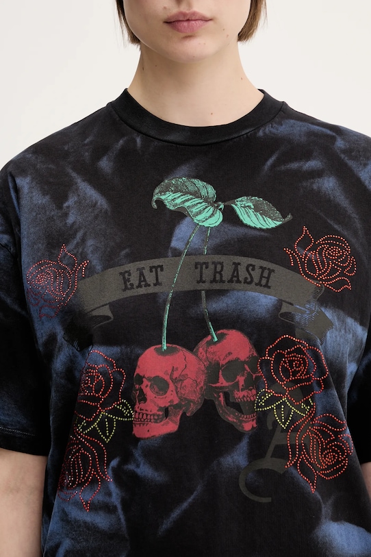 Βαμβακερό μπλουζάκι Aries Sprayed Trash Cherries SS Tee AR6001503