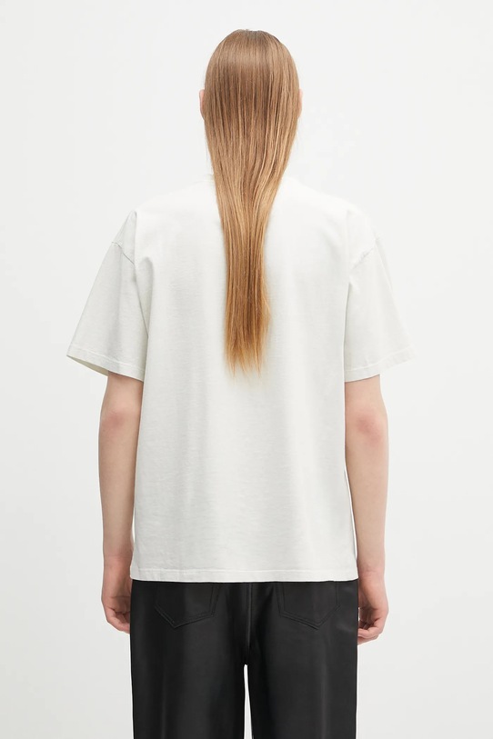 Βαμβακερό μπλουζάκι Aries Aged Ancient Temple SS Tee AR6003103 μπεζ