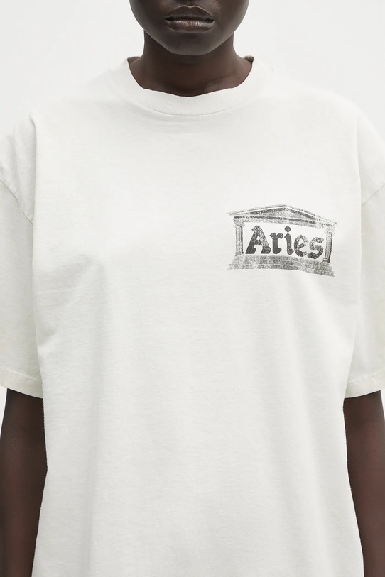 Βαμβακερό μπλουζάκι Aries Aged Ancient Temple SS Tee AR6003103