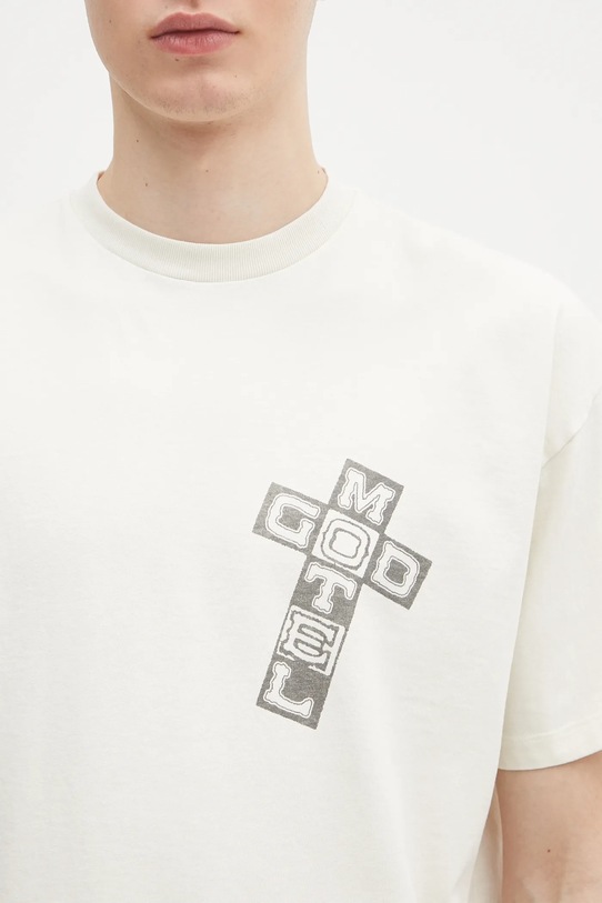 Aries t-shirt bawełniany Faded God Town SS Tee AR6003803