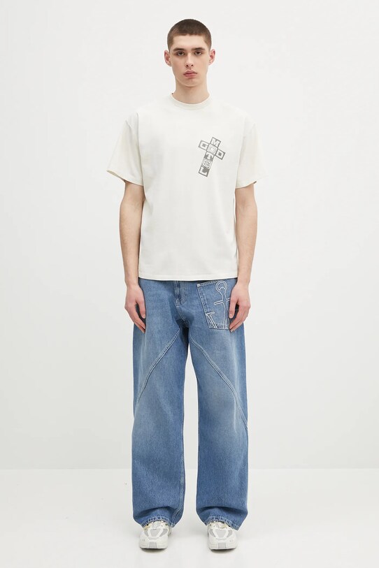 Aries cotton t-shirt Faded God Town SS Tee AR6003803