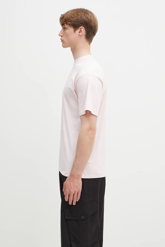 Odzież No Problemo t-shirt bawełniany Mini Problemo SS Tee NP6000903 różowy