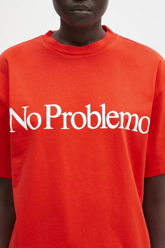 Хлопковая футболка No Problemo No Problemo SS Tee красный NP6000203