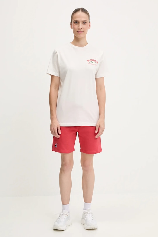 Bombažna kratka majica Picture D&S Bardenas MTS1242 bež