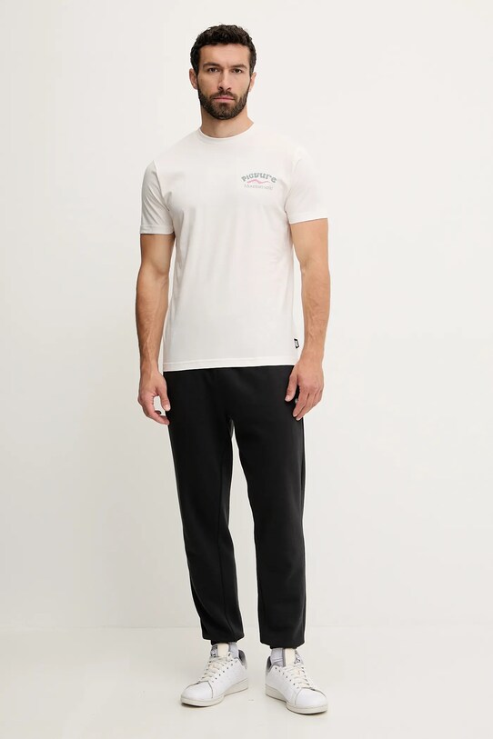 Picture t-shirt bawełniany D&S Catlins MTS1263 beżowy SS25