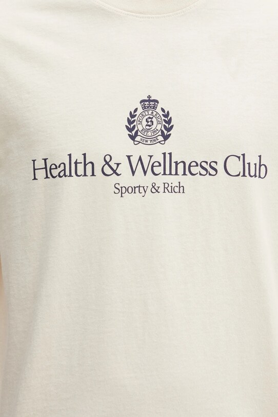 Sporty & Rich t-shirt bawełniany H&W Crest TO043606241CR01
