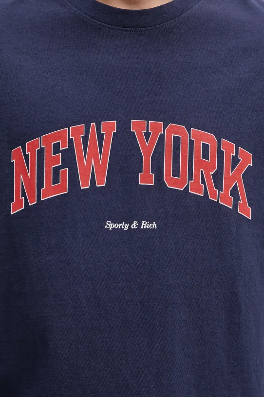 Bavlněné tričko Sporty & Rich New York Ivy TO043606304BL106