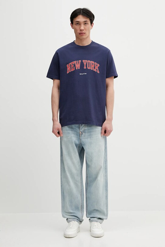 Bavlněné tričko Sporty & Rich New York Ivy TO043606304BL106