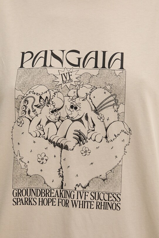 Pangaia t-shirt in cotone 10002434