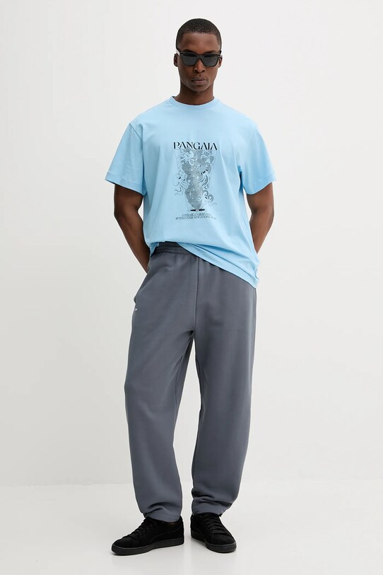 Pangaia tricou din bumbac albastru 10002436