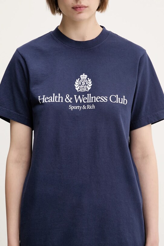 Sporty & Rich cotton t-shirt H&W Crest TO043612241BL106