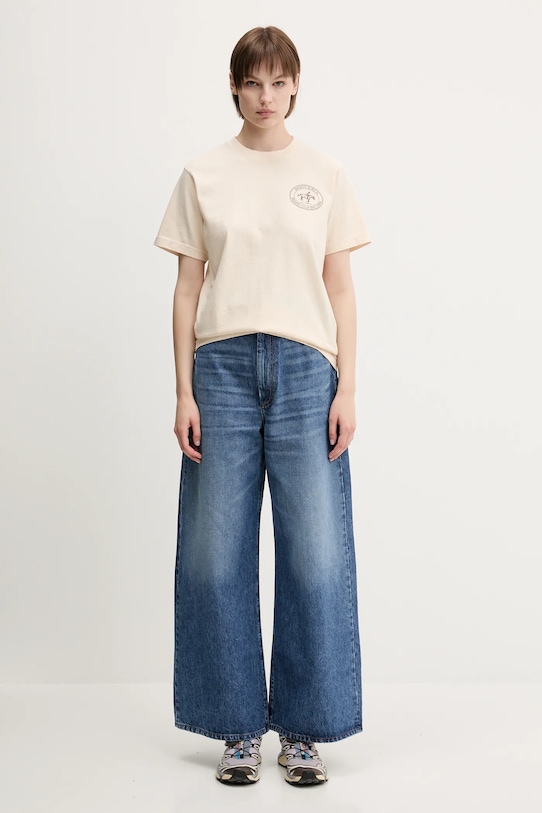 Памучна тениска Sporty & Rich Riding Club TO043612244CR01