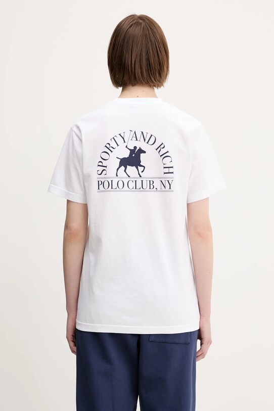 Pamučna majica Sporty & Rich Polo Club TO043612252WH01
