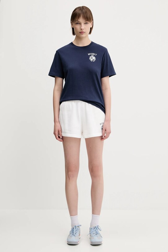 Sporty & Rich t-shirt bawełniany Bh Crest Soft TO089626256BL106