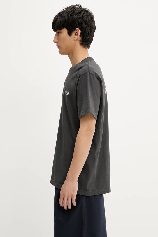 Odzież Sporty & Rich t-shirt bawełniany Hwcny TO043622016BA02 szary