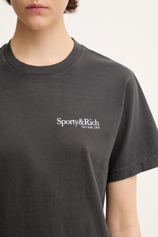 Sporty & Rich t-shirt bawełniany Hwcny TO043622016BA02