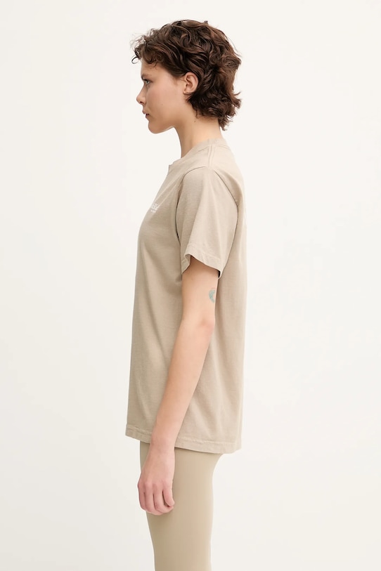 Sporty & Rich t-shirt bawełniany Hwcny beżowy TO043622016GY15