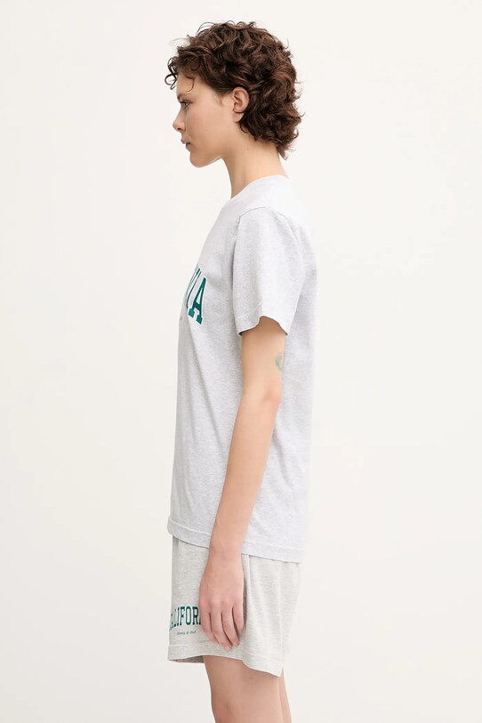 Sporty & Rich t-shirt California szary TO043622501GY03