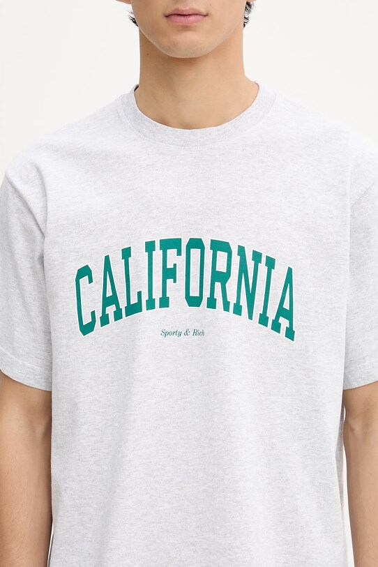 Sporty & Rich tricou California TO043622501GY03
